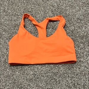Old Navy Bright Orange Racerback Sports Bra